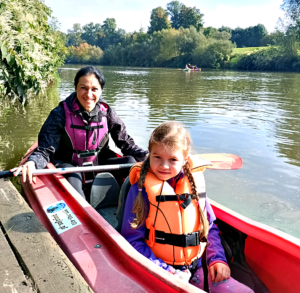 Spływ kajakowy z dzieckiem