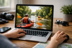 jak zarezerwować spływ kajakowy online